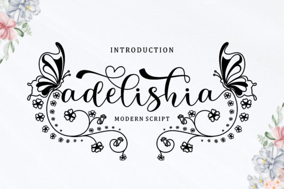Adelishia Script: Elegant Typography for Editorial Design