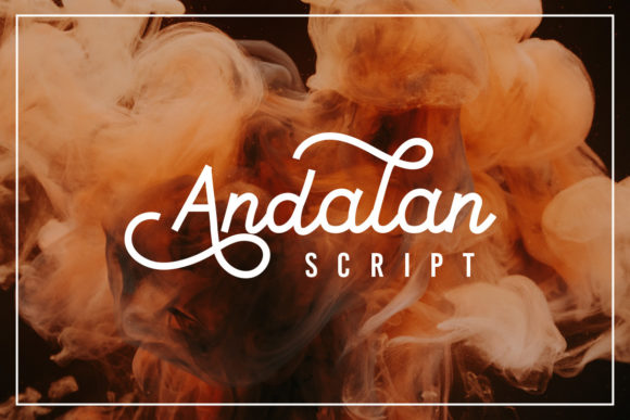 Andalan Script: A Vintage Font for Creative Campaigns