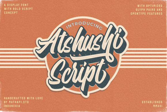 Atshushi Script: A Bold Font for Digital Campaigns