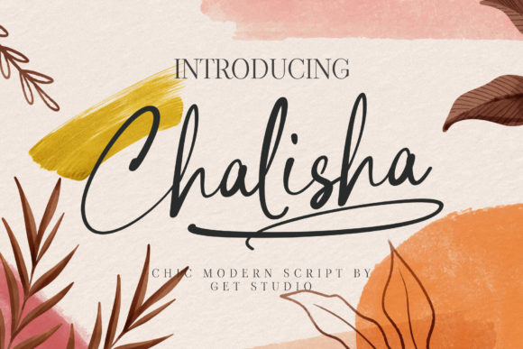 Chalisha Script: A Elegant Font for Web Design
