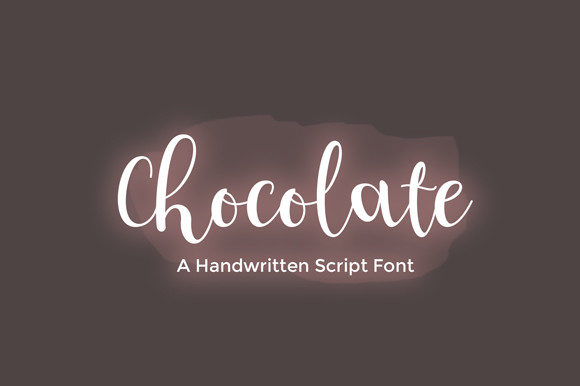 Chocolate Script: A Modern Script Font