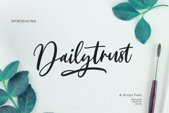Dailytrust Script: A Font That Elevates Your Brand