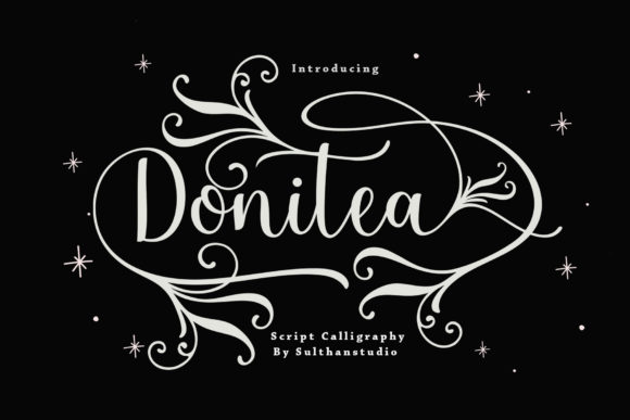 Donitea Script: A Classy Handwritten Font