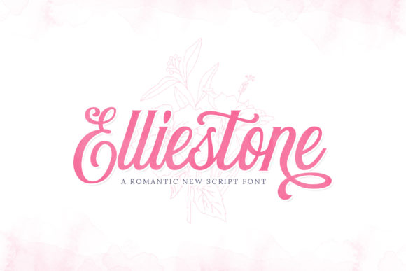 Elliestone Script: Elegant Font for Web Design