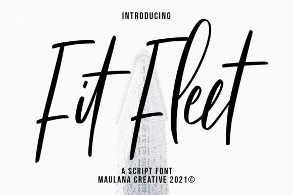 Fit Fleet Script: A Font for Business Elegance