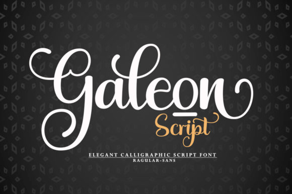 Galeon Script: A Creative Font for Makers