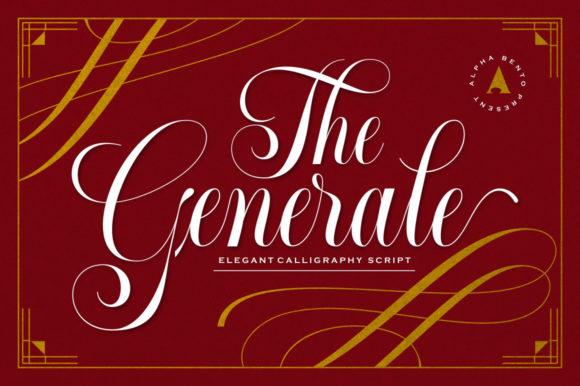 Generale Script: Elegant Display Font