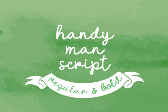 Handyman Script: A Sweet Handwritten Font