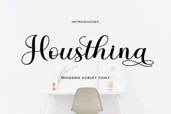 Housthina Script: A Font for Creative Web Design