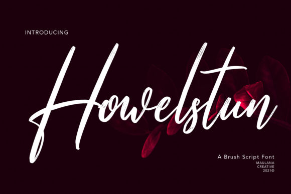 Howelstun Script: A Flowing Font for Impact