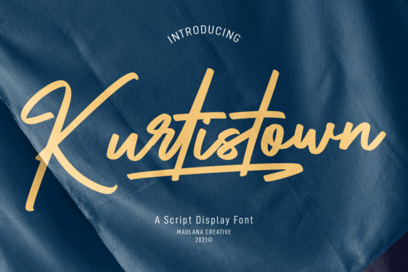 Kurtistown Script: A Playful Typeface for Creative Projects