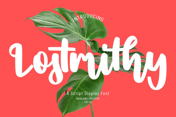 Lostmithy Script: A Bold Handwritten Typeface