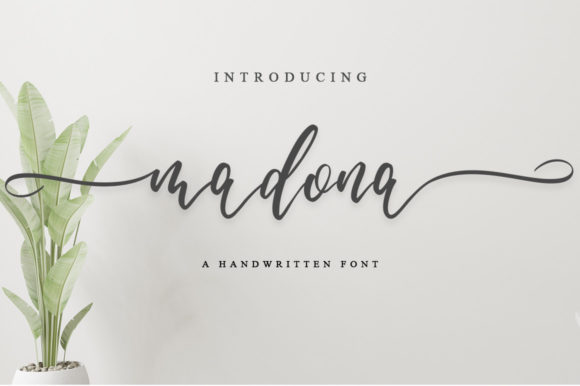 Madona Script: A Magical Font for Web Design
