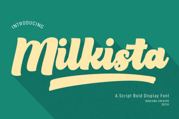 Milkista Script: A Stylish Font for Web Design
