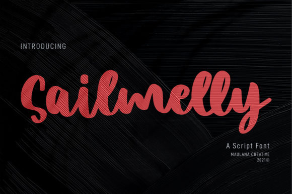 Sailmelly Script: A Stylish Font for Web Design
