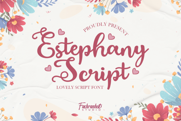 Script Font for Editorial Design