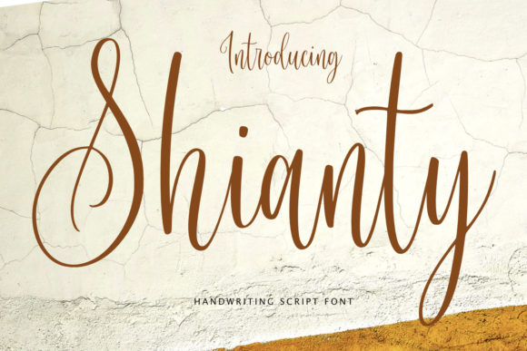 Shianty Script: Elegant, Delicate, and Perfect for Display