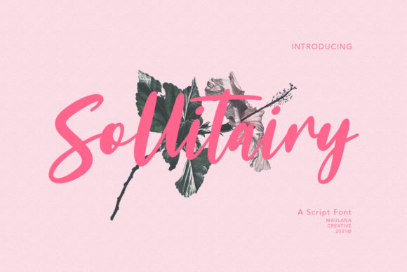 Sollitairy Script: A Font for Business Style