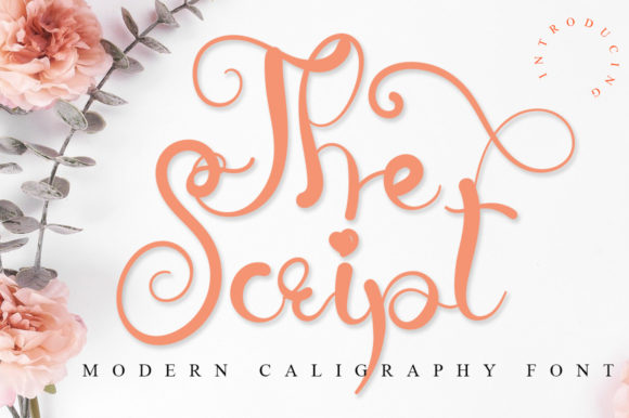 The Script: A Stylish Font for Digital Marketing