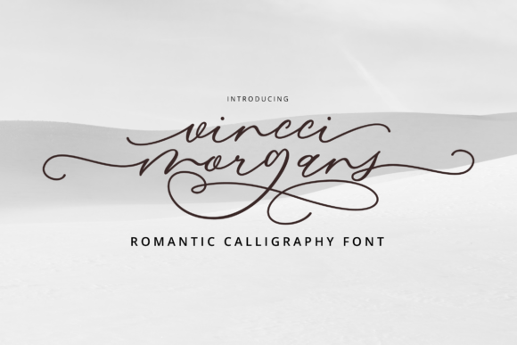 Vincci Morgans Script: A Modern Calligraphy Font